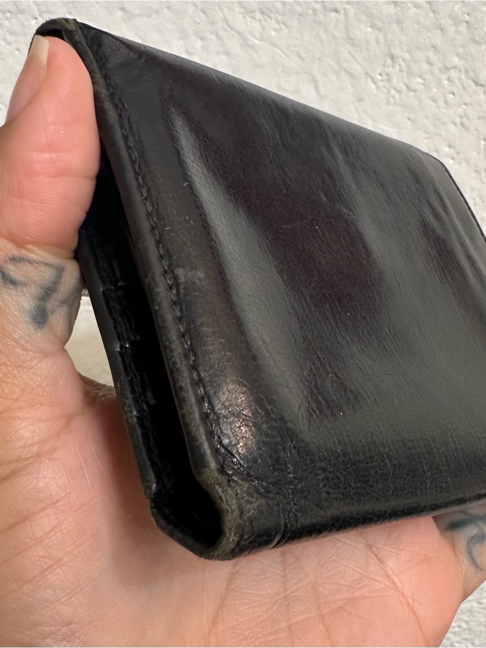 Salvatore Ferragamo Black Leather Wallet - Picture 3 of 12